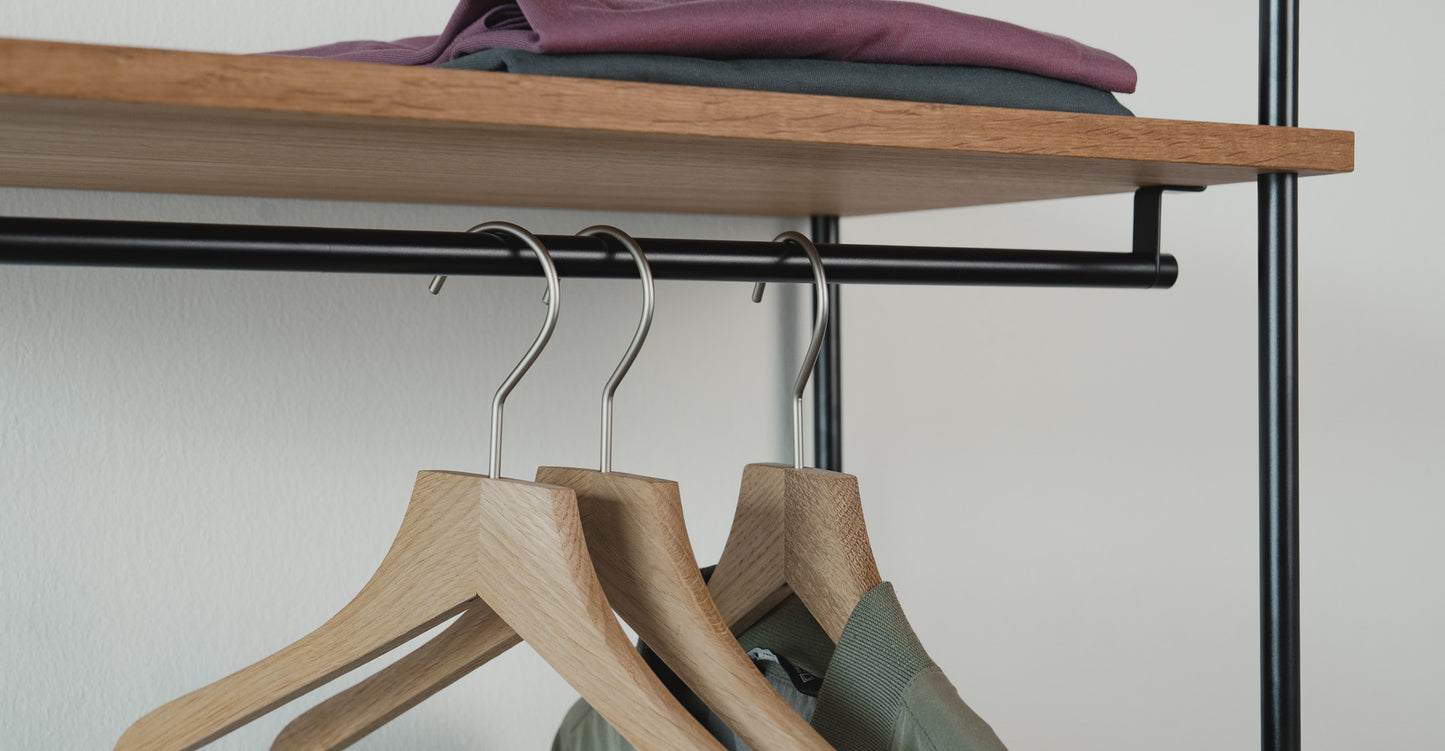 Wardrobe with shoe bench - Standing Wardrobe Double L1H1