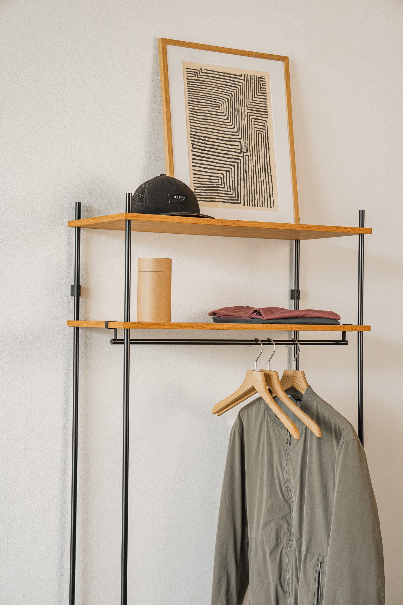 Wardrobe with shoe bench - Standing Wardrobe Double L1H1