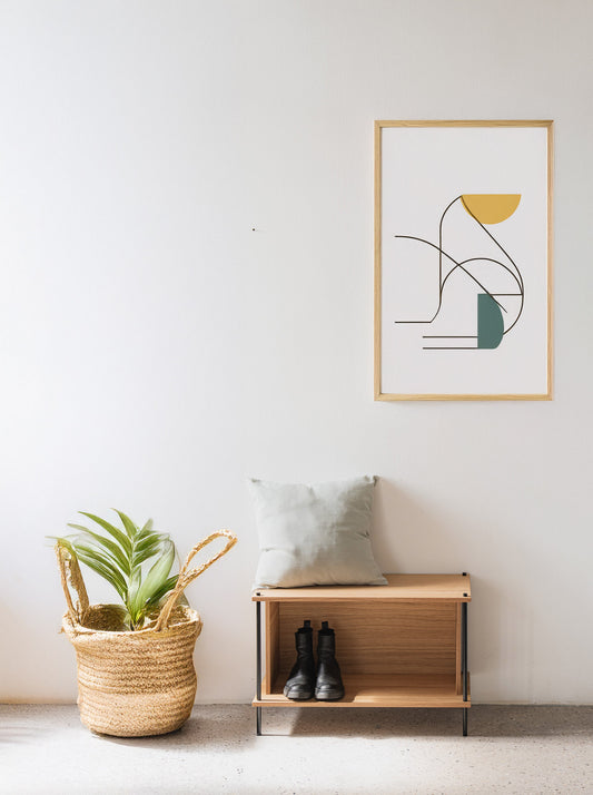 Shoe bench - Standing Shelf Single L1