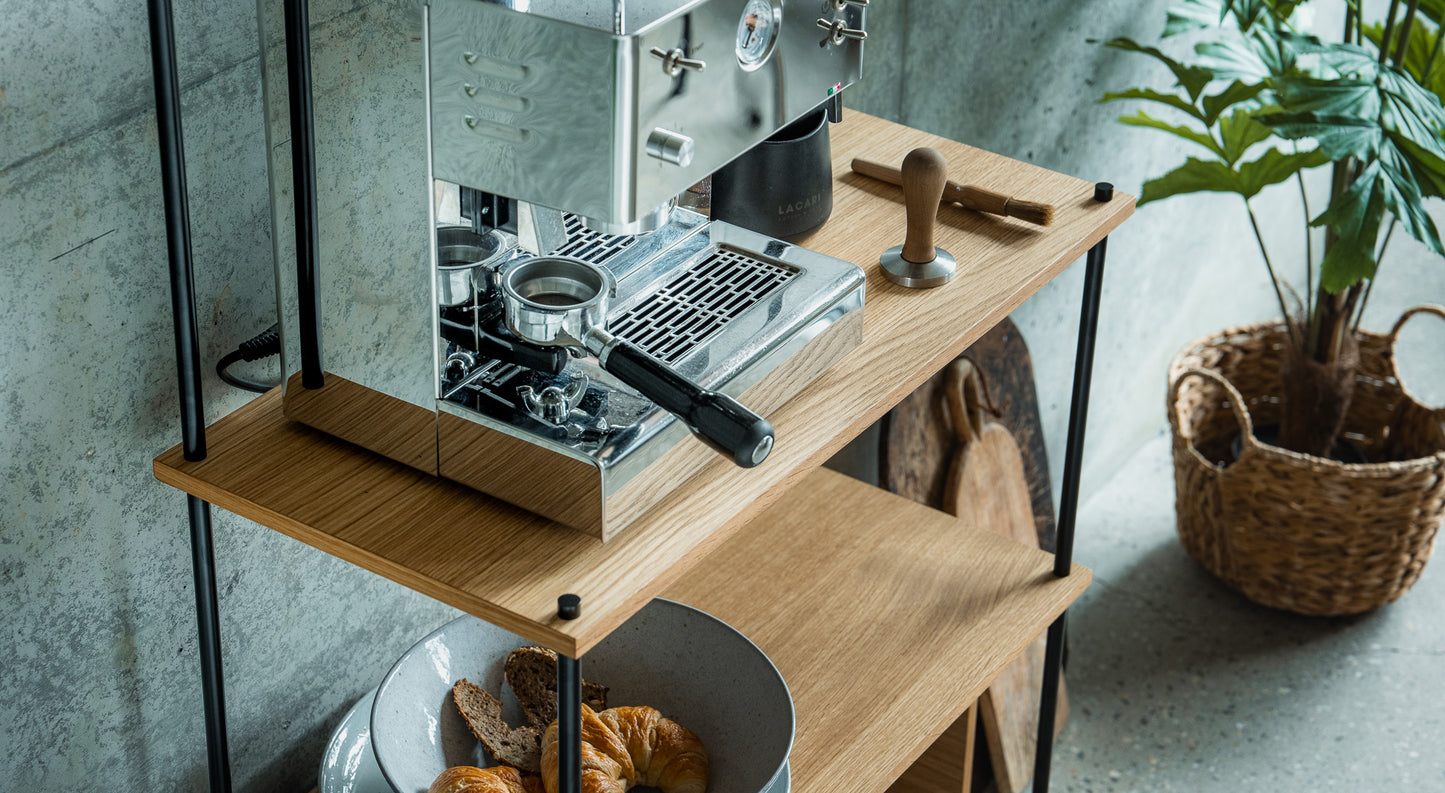 Coffee Bar - Standing Shelf Single H9