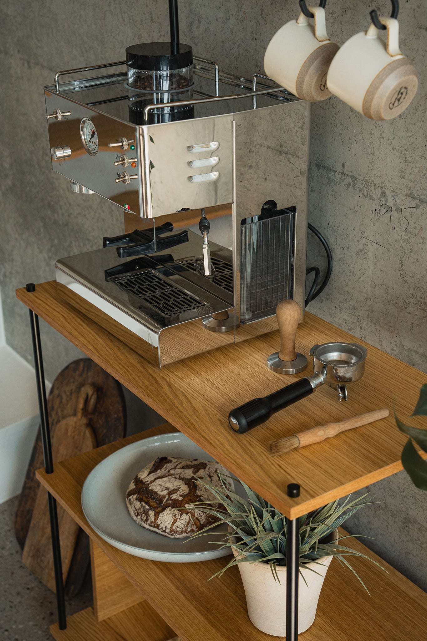 Coffee Bar - Standing Shelf Single H9