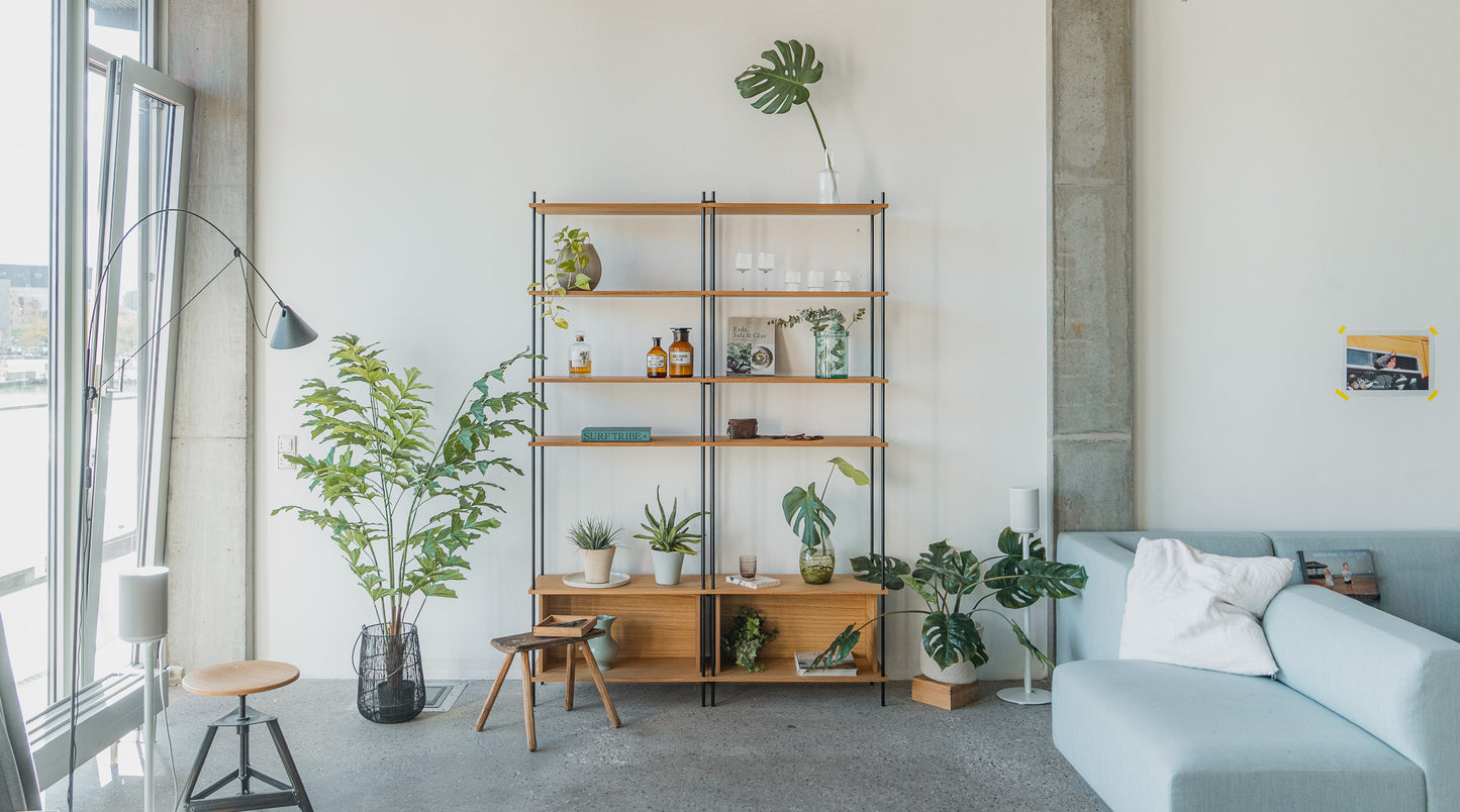 Large Standing Shelf Double H2H2