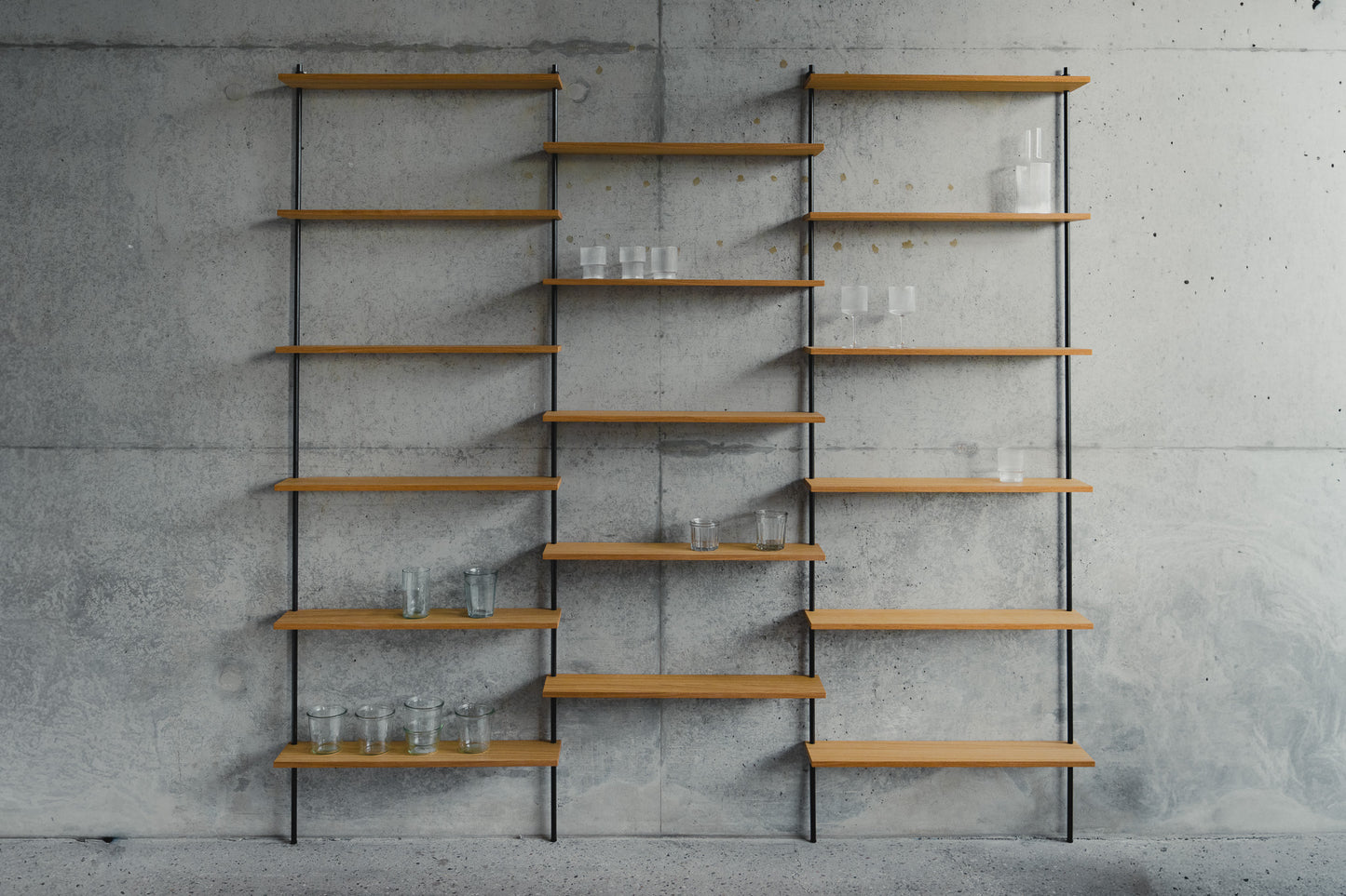 Wall Shelf Triple Shift H1M2H1