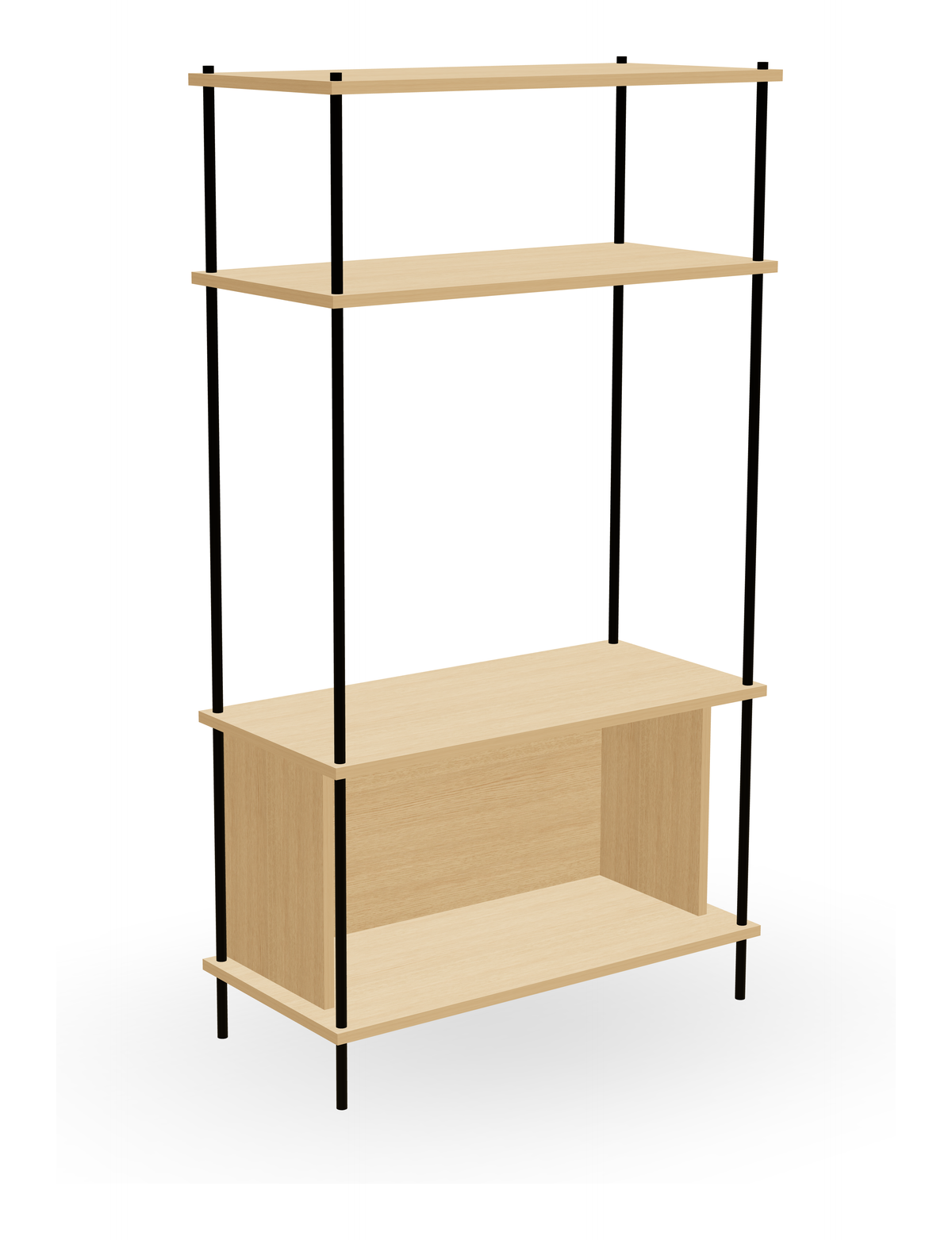 Oak Sideboard 138 cm — Standing (M2)