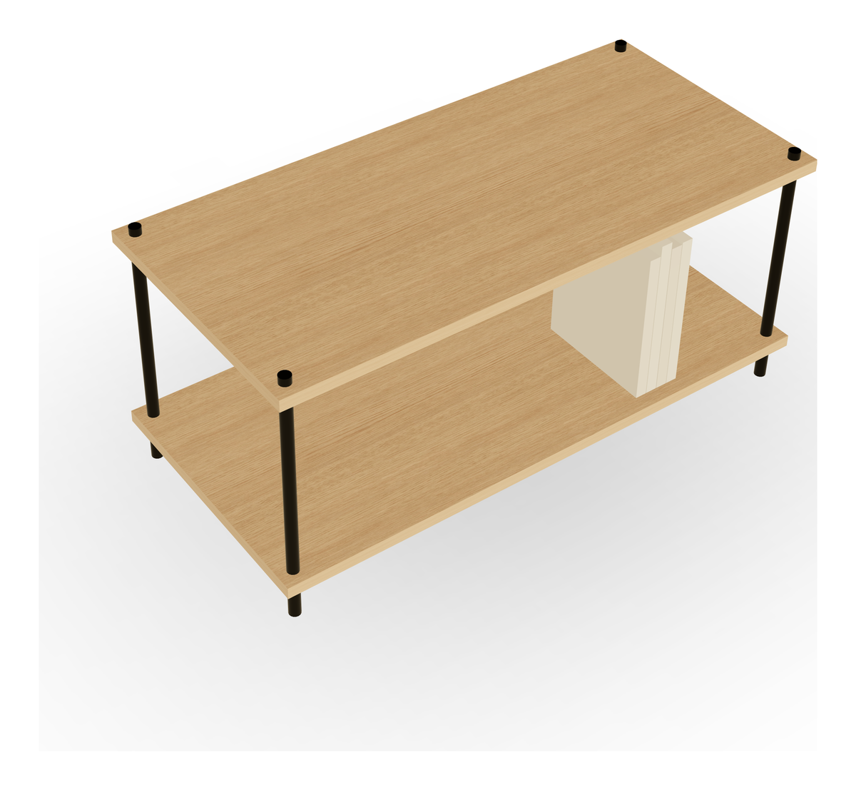 Tavolino da caffè in rovere 30 cm — Standard (L2)